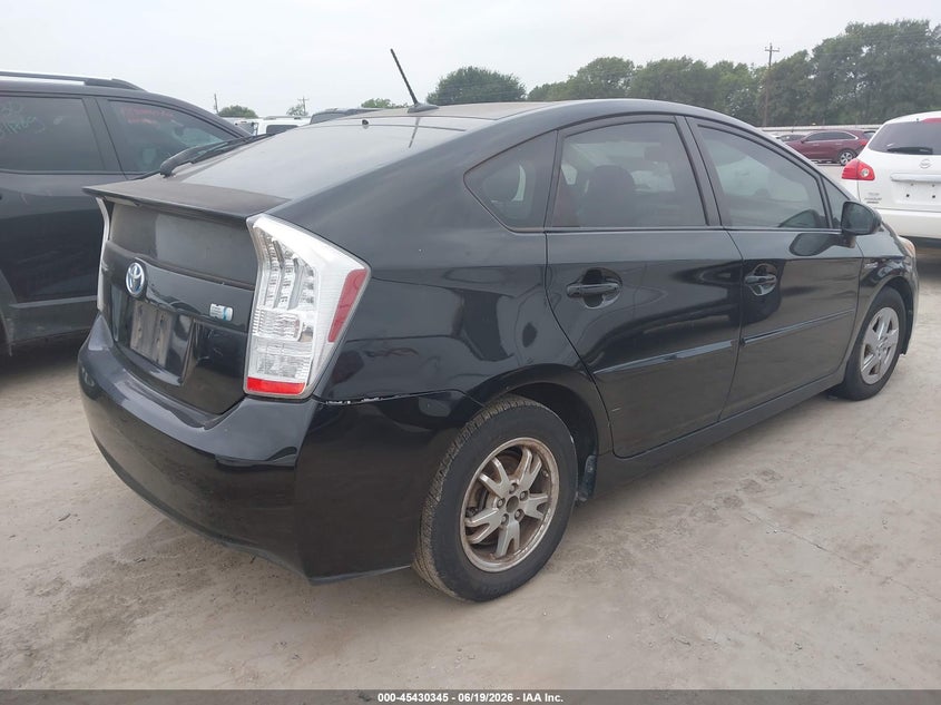 2010 Toyota Prius VIN JTDKN3DU6A0102784 IAAI salvage auction — NORMAL WEAR, Original (Texas), sold $1,400 on 2026-07-14 (photo 4)