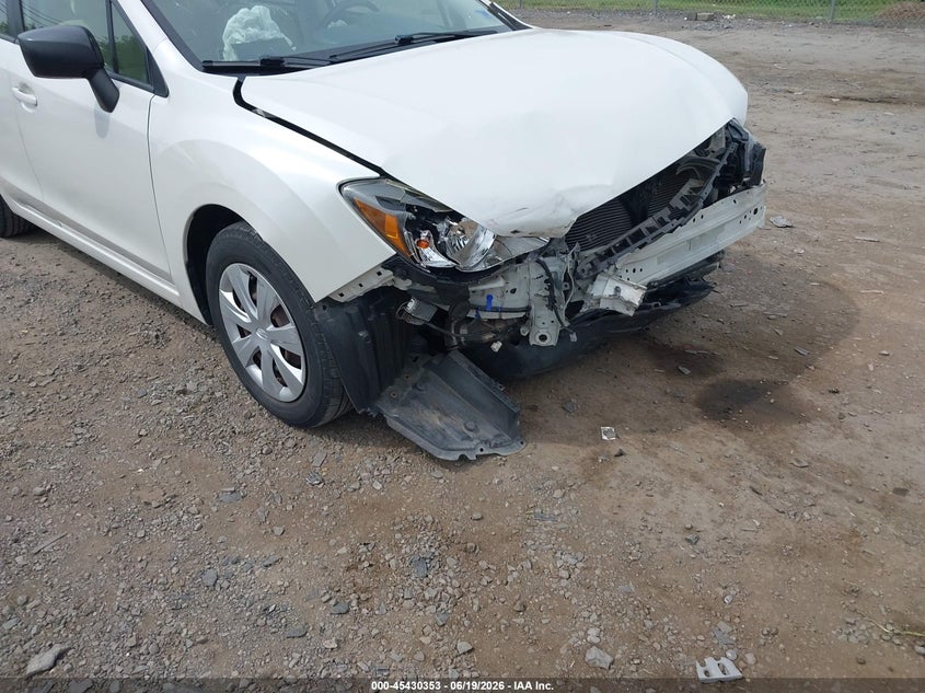 2016 Subaru Impreza VIN JF1GPAA69G8267027 IAAI salvage auction — FRONT END, Salvage (Virginia), sold $750 on 2026-07-14 (photo 6)