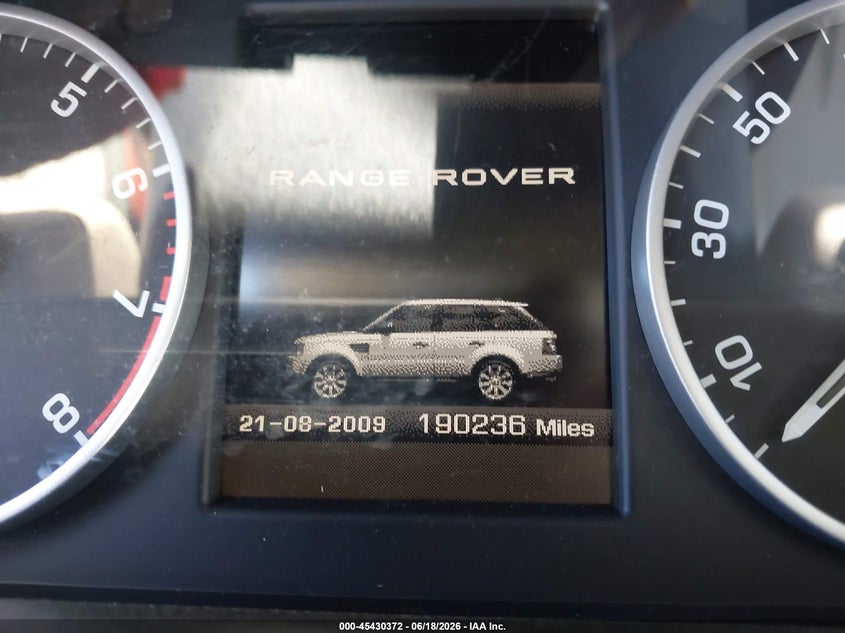 2011 Land rover Range rover sport VIN SALSF2D49BA273198 IAAI salvage auction — REAR END, Clear (Virginia), sold $1,500 on 2026-07-31 (photo 7)