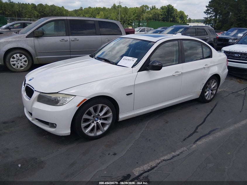 2010 BMW 3 series VIN WBAPH7G57ANM51221 IAAI salvage auction — REAR END, Salvage (North Carolina), sold $1,200 on 2026-07-15 (photo 2)