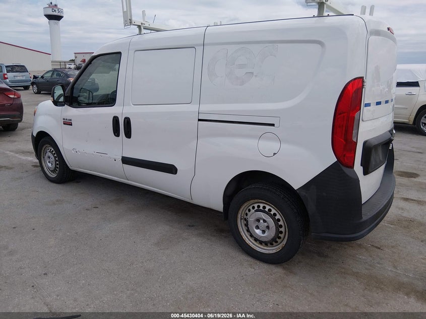 2018 Ram Promaster city VIN ZFBERFAB1J6J04612 IAAI salvage auction — NORMAL WEAR, Regular Certificate (Iowa), sold $3,600 on 2026-07-07 (photo 3)