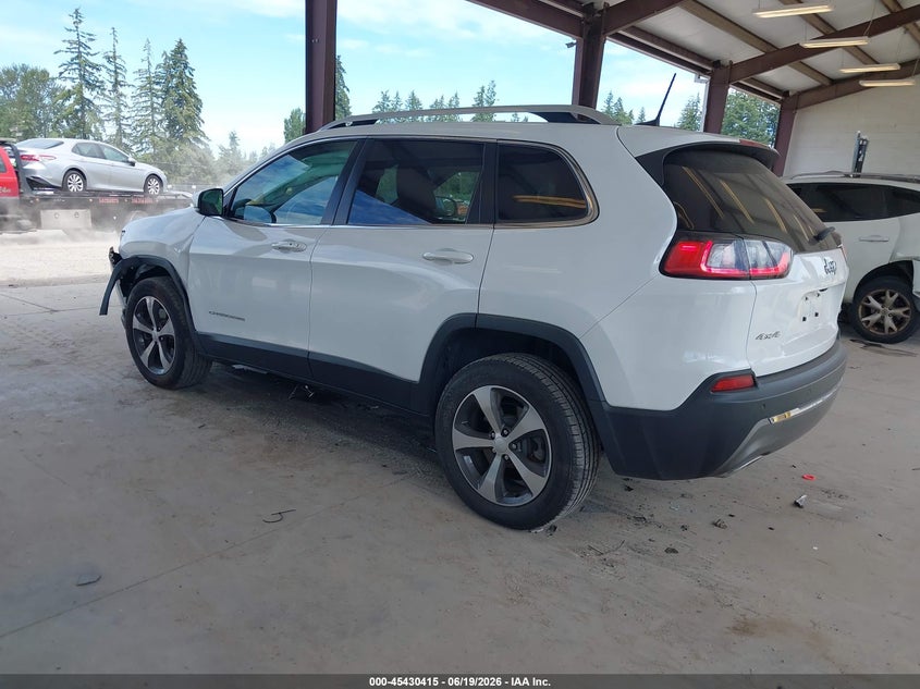 2019 Jeep Cherokee VIN 1C4PJMDX8KD321676 IAAI salvage auction — FRONT END, Salvage Title, sold $1,300 on 2026-07-11 (photo 3)