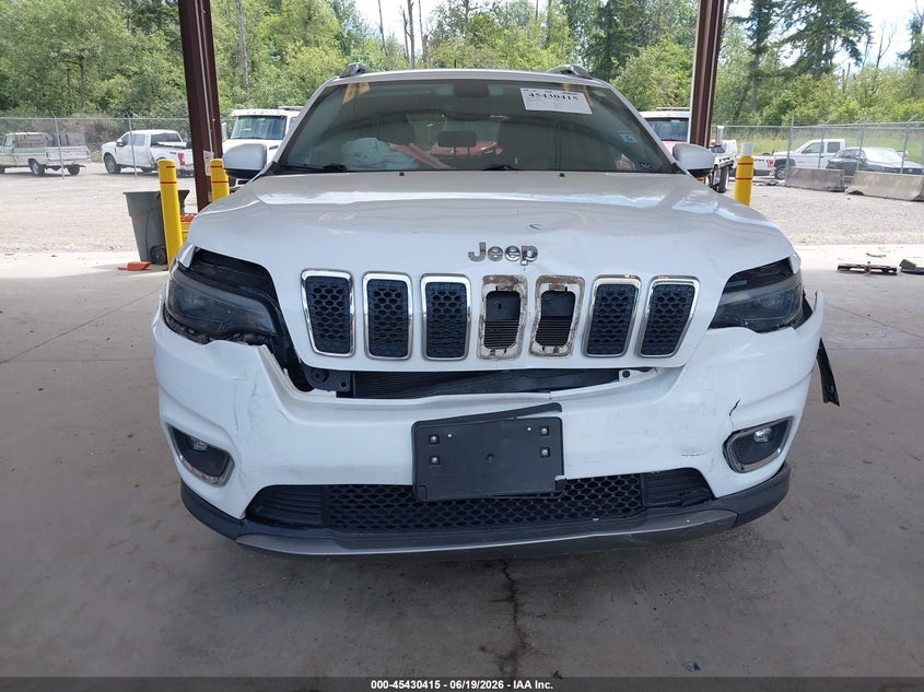 2019 Jeep Cherokee VIN 1C4PJMDX8KD321676 IAAI salvage auction — FRONT END, Salvage Title, sold $1,300 on 2026-07-11 (photo 6)