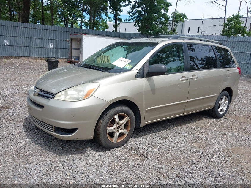 2005 Toyota Sienna VIN 5TDZA23C45S231686 IAAI salvage auction — SIDE, Clear (New Jersey), sold $825 on 2026-07-15 (photo 2)