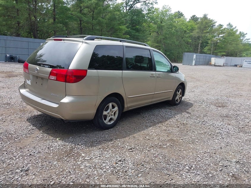 2005 Toyota Sienna VIN 5TDZA23C45S231686 IAAI salvage auction — SIDE, Clear (New Jersey), sold $825 on 2026-07-15 (photo 4)