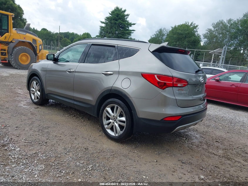 2013 Hyundai Santa fe VIN 5XYZU3LA6DG087422 IAAI salvage auction — NORMAL WEAR, Clear (Alabama), sold $1,100 on 2026-07-13 (photo 3)