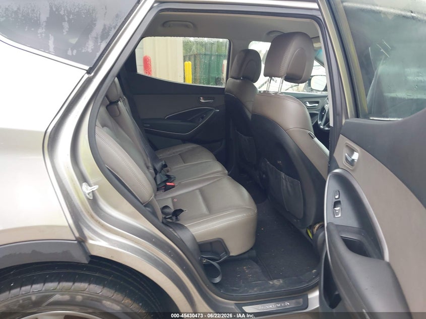 2013 Hyundai Santa fe VIN 5XYZU3LA6DG087422 IAAI salvage auction — NORMAL WEAR, Clear (Alabama), sold $1,100 on 2026-07-13 (photo 8)
