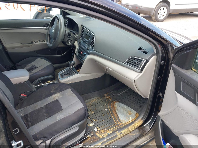 2017 Hyundai Elantra VIN KMHD74LF9HU206289 IAAI salvage auction — RIGHT FRONT, Clear (New Jersey), sold $750 on 2026-07-17 (photo 5)