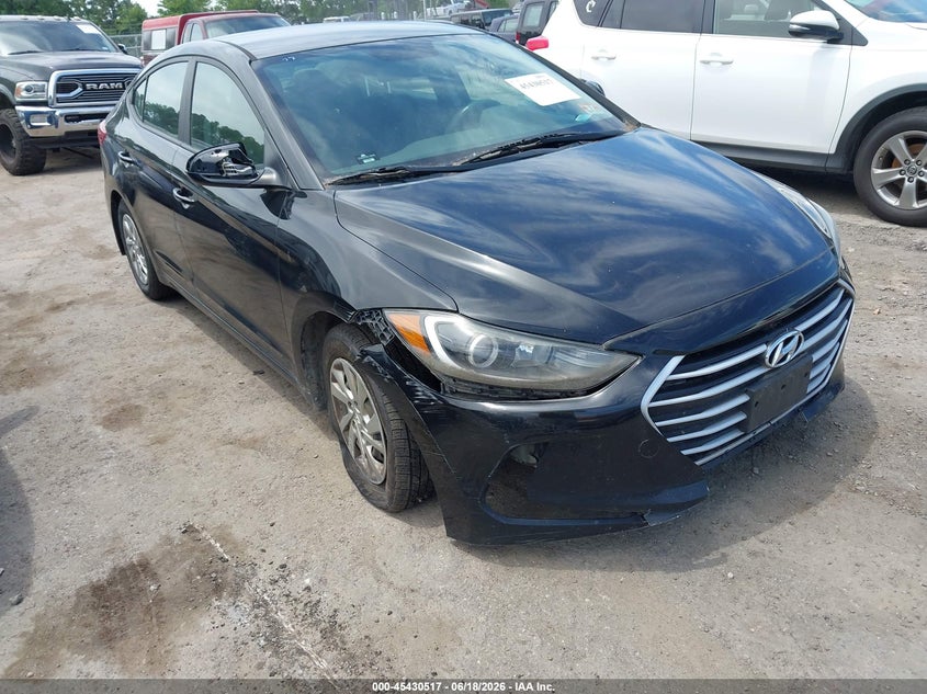 2017 Hyundai Elantra VIN KMHD74LF9HU206289 IAAI salvage auction — RIGHT FRONT, Clear (New Jersey), sold $750 on 2026-07-17 (photo 6)
