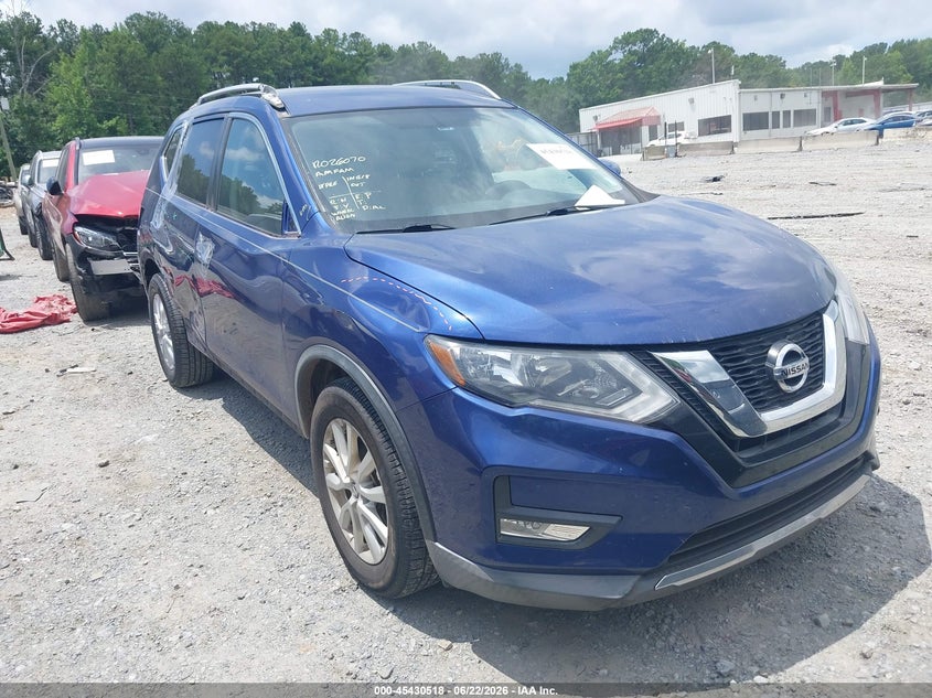 2017 Nissan Rogue VIN KNMAT2MT3HP559654 IAAI salvage auction — SIDE, Salvage (Idaho), sold $925 on 2026-07-31 (photo 1)