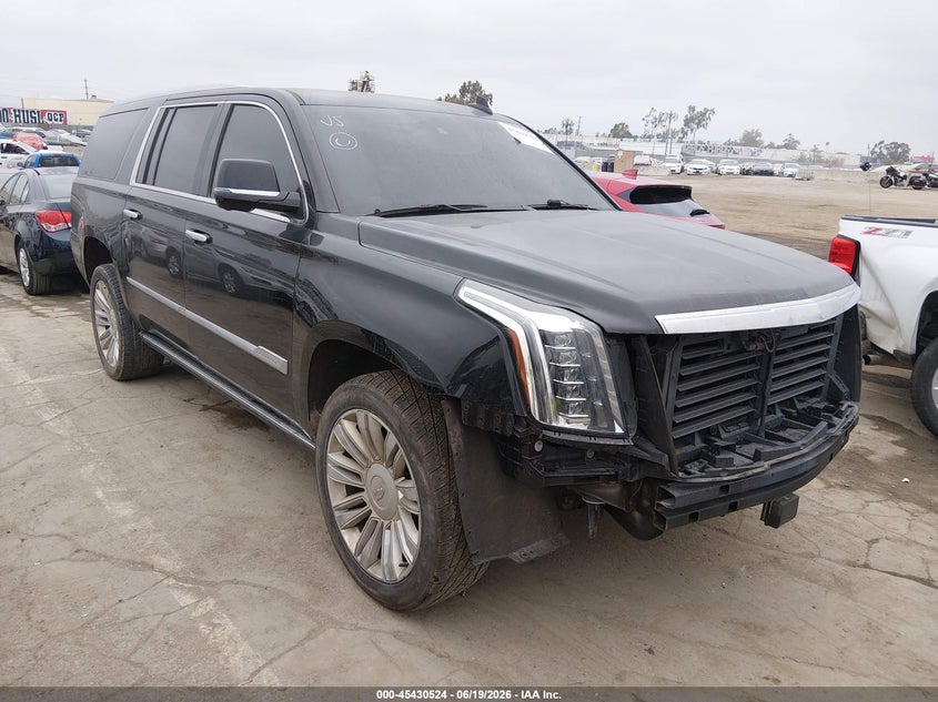2019 Cadillac Escalade esv VIN 1GYS4KKJ0KR243704 IAAI salvage auction — FRONT END, Salvage (Georgia), sold $7,500 on 2026-07-18 (photo 1)