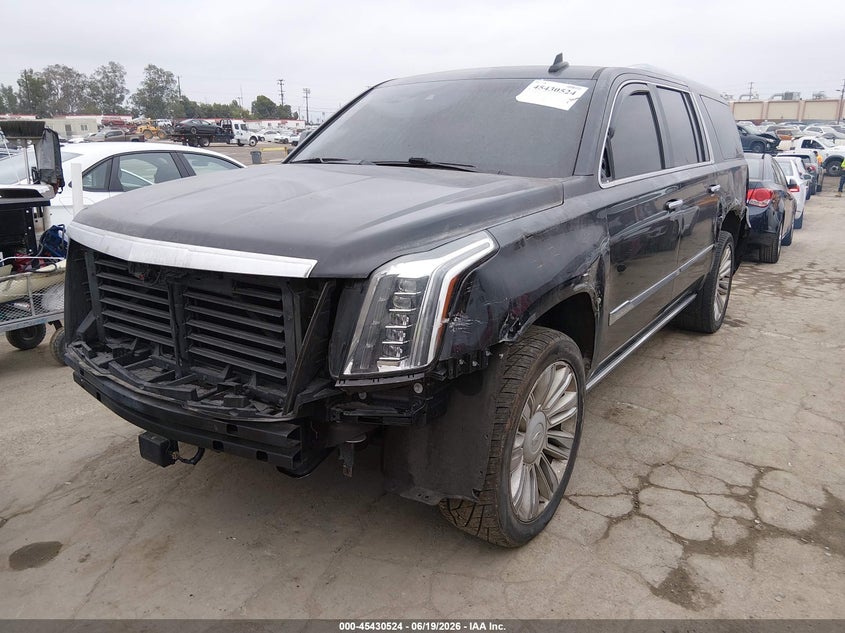 2019 Cadillac Escalade esv VIN 1GYS4KKJ0KR243704 IAAI salvage auction — FRONT END, Salvage (Georgia), sold $7,500 on 2026-07-18 (photo 2)