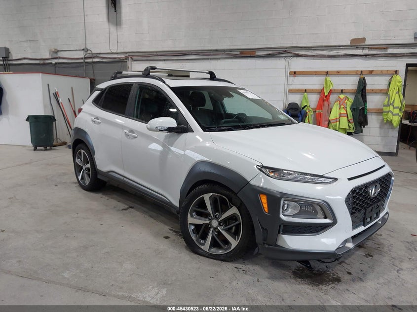 2021 Hyundai Kona VIN KM8K3CA55MU637049 IAAI salvage auction — SUSPENSION, Mv-907A (New York), sold $3,500 on 2026-07-22 (photo 1)