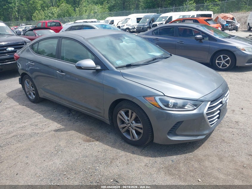 2017 Hyundai Elantra VIN KMHD84LF6HU154746 IAAI salvage auction — REAR END, Salvage Title, sold $1,500 on 2026-07-24 (photo 1)