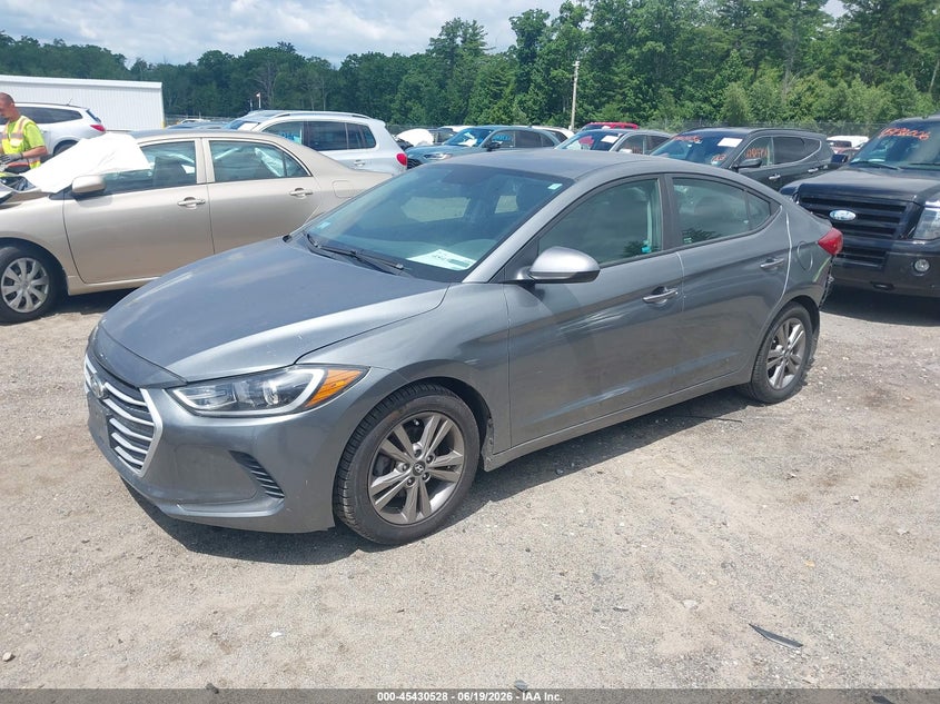 2017 Hyundai Elantra VIN KMHD84LF6HU154746 IAAI salvage auction — REAR END, Salvage Title, sold $1,500 on 2026-07-24 (photo 2)