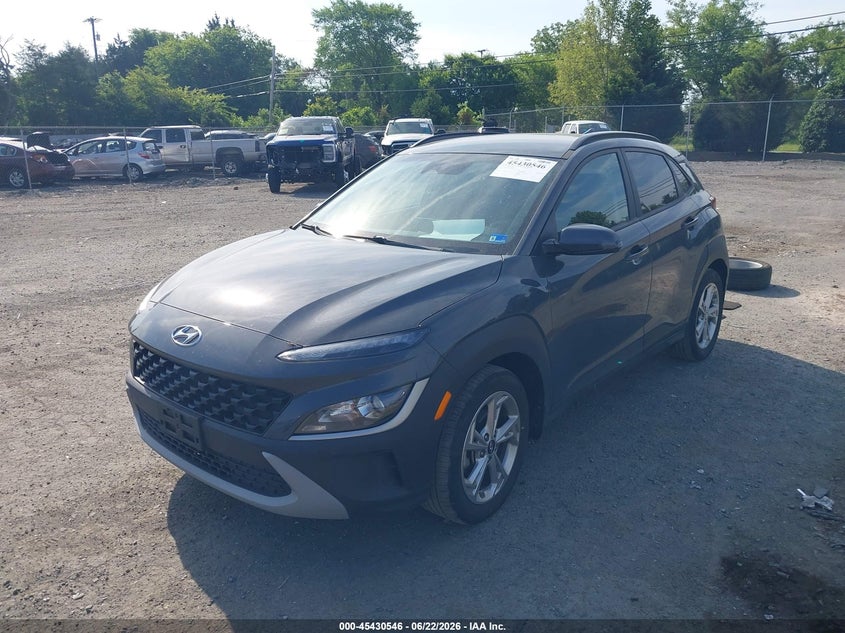 2023 Hyundai Kona VIN KM8K62AB5PU063080 IAAI salvage auction — RIGHT SIDE, Salvage Title, sold $2,400 on 2026-07-28 (photo 2)