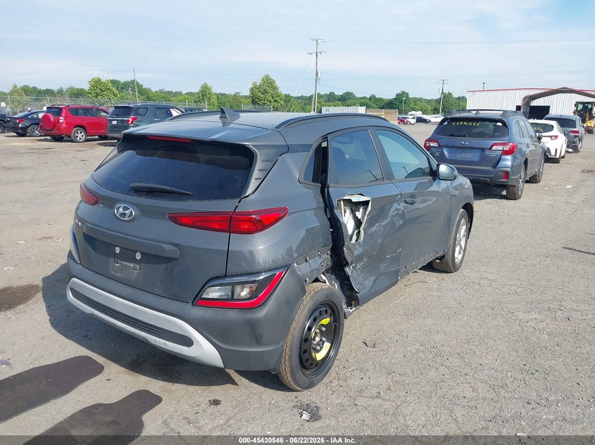2023 Hyundai Kona VIN KM8K62AB5PU063080 IAAI salvage auction — RIGHT SIDE, Salvage Title, sold $2,400 on 2026-07-28 (photo 4)
