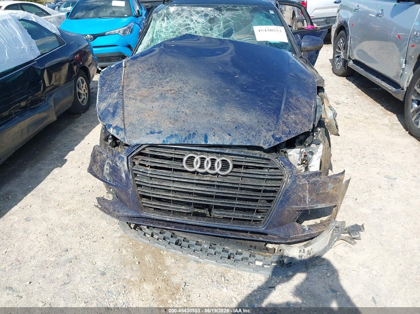 2019 Audi A3 VIN WAUAUGFF6KA081061 IAAI salvage auction — ROLLOVER, Salvage Title, sold $25 on 2026-07-27 (photo 6)