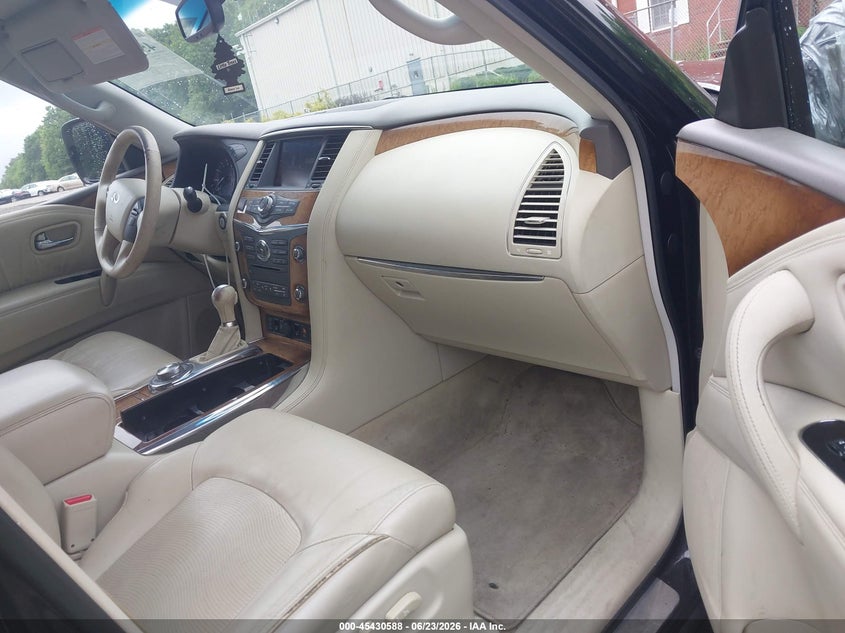 2012 Infiniti Qx56 VIN JN8AZ2NE6C9021899 IAAI salvage auction — VANDALISM, Clear (Massachusetts), sold $950 on 2026-07-14 (photo 5)