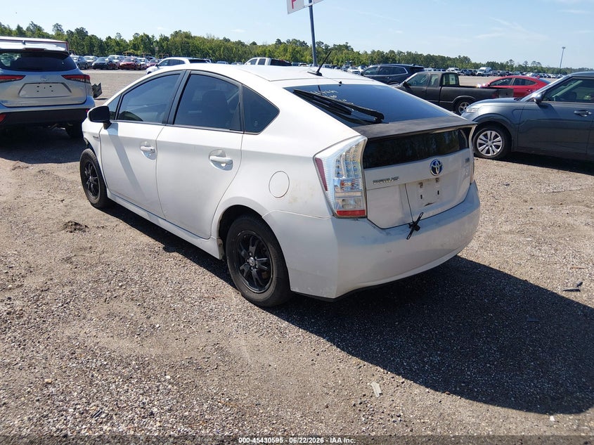 2010 Toyota Prius VIN JTDKN3DU6A0139317 IAAI salvage auction — FRONT END, Rebuildable (Florida), sold $900 on 2026-07-07 (photo 3)