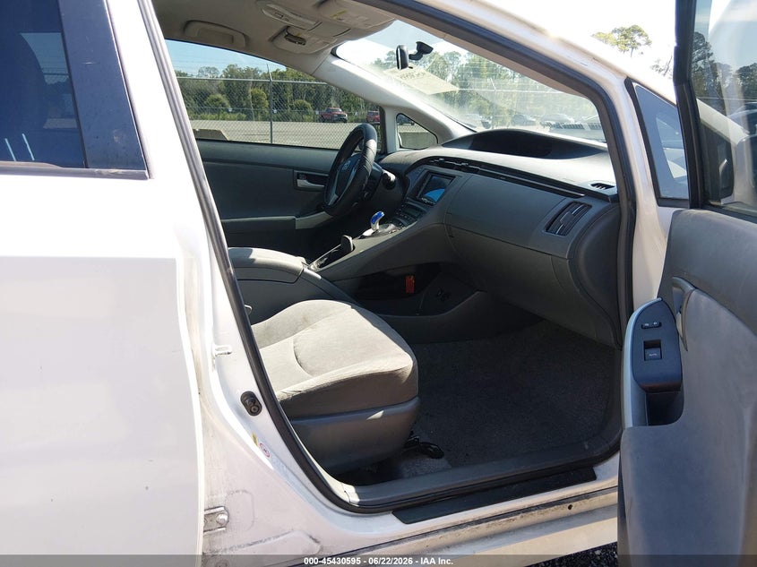 2010 Toyota Prius VIN JTDKN3DU6A0139317 IAAI salvage auction — FRONT END, Rebuildable (Florida), sold $900 on 2026-07-07 (photo 5)