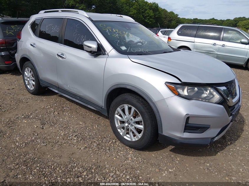 2019 Nissan Rogue VIN KNMAT2MV7KP554854 IAAI salvage auction — LEFT FRONT, Bill Of Sale (New York), sold $2,850 on 2026-07-07 (photo 1)