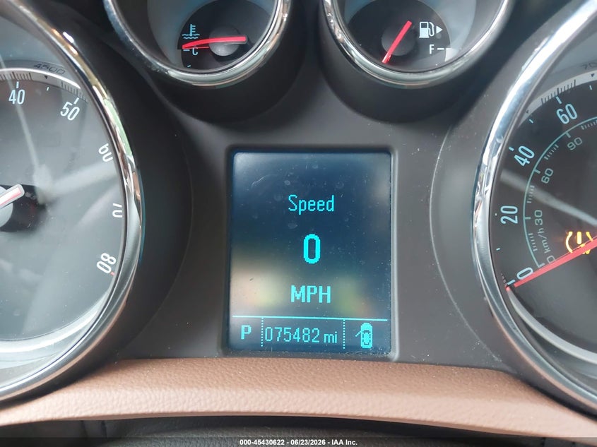 2013 Buick Encore VIN KL4CJGSB5DB174426 IAAI salvage auction — FRONT & REAR, Salvage (Massachusetts), sold $450 on 2026-07-23 (photo 7)