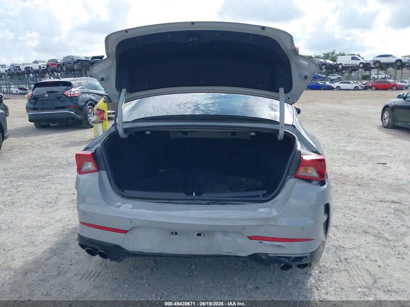 2022 Kia K5 VIN 5XXG44J88NG081690 IAAI salvage auction — REAR END, Certificate Of Destruction (Florida), sold $6,800 on 2026-07-21 (photo 6)