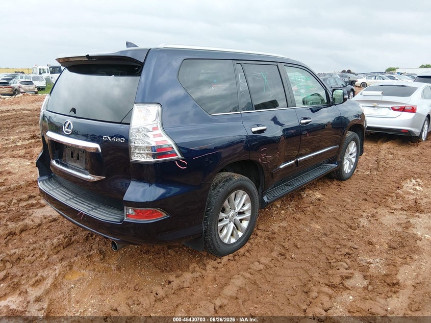 2017 Lexus Gx VIN JTJBM7FX9H5156155 IAAI salvage auction — HAIL, Clear (Missouri), sold $7,600 on 2026-07-27 (photo 4)