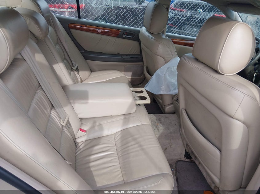 1999 Lexus Gs 300 VIN JT8BD68S3X0081235 IAAI salvage auction — FRONT & REAR, Bill Of Sale (New York), sold $425 on 2026-07-07 (photo 8)