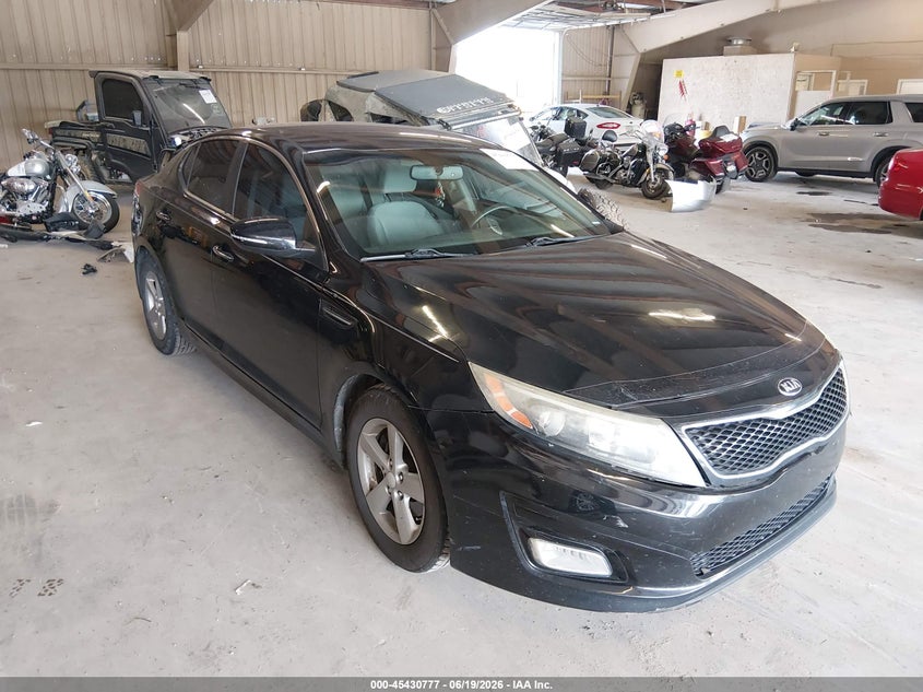 2014 Kia Optima VIN 5XXGM4A71EG295377 IAAI salvage auction — ALL OVER, Salvage (Tennessee), sold $675 on 2026-07-20 (photo 1)