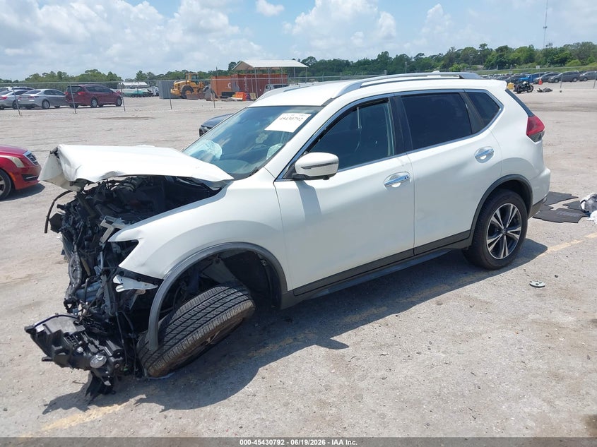 2019 Nissan Rogue VIN JN8AT2MV6KW378647 IAAI salvage auction — FRONT END, Salvage Title, sold $350 on 2026-07-30 (photo 2)