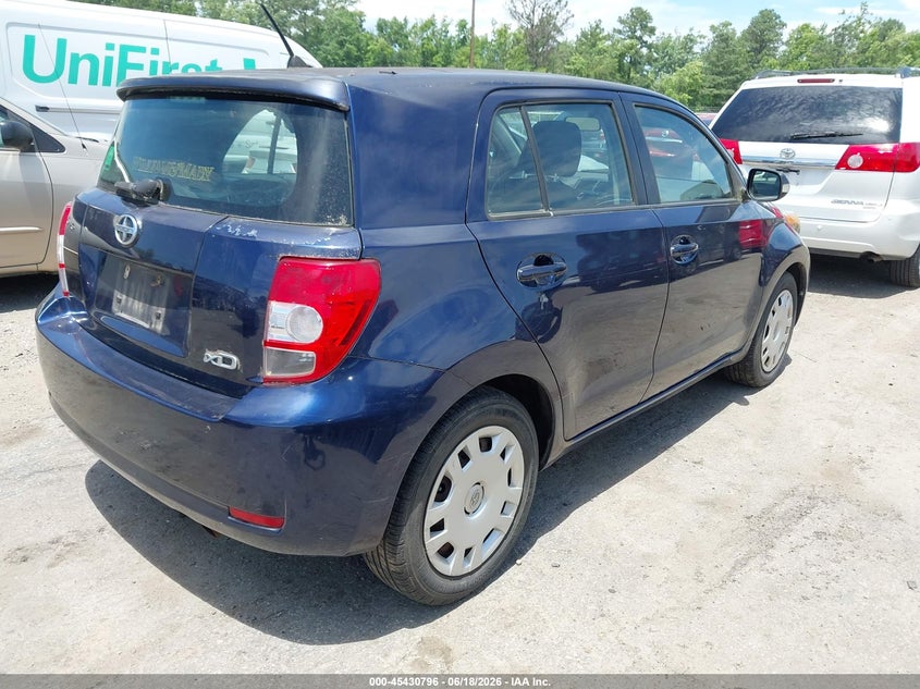 2008 Scion Xd VIN JTKKU10428J017449 IAAI salvage auction — NORMAL WEAR, Clear (Virginia), sold $825 on 2026-07-17 (photo 4)