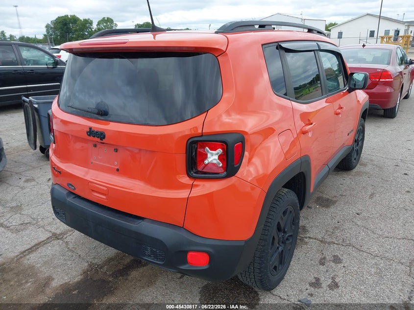 2018 Jeep Renegade VIN ZACCJBAB7JPH52974 IAAI salvage auction — ROOF, Salvage (Illinois), sold $1,450 on 2026-08-19 (photo 4)