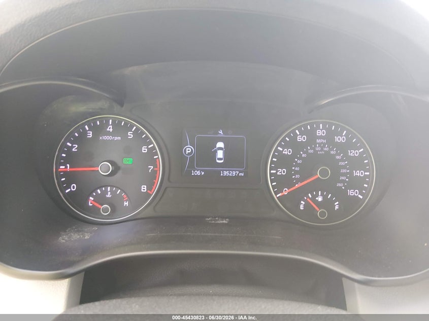 2016 Kia Optima VIN 5XXGT4L35GG021261 IAAI salvage auction — FRONT END, Salvage (Texas), sold $1,250 on 2026-07-31 (photo 7)