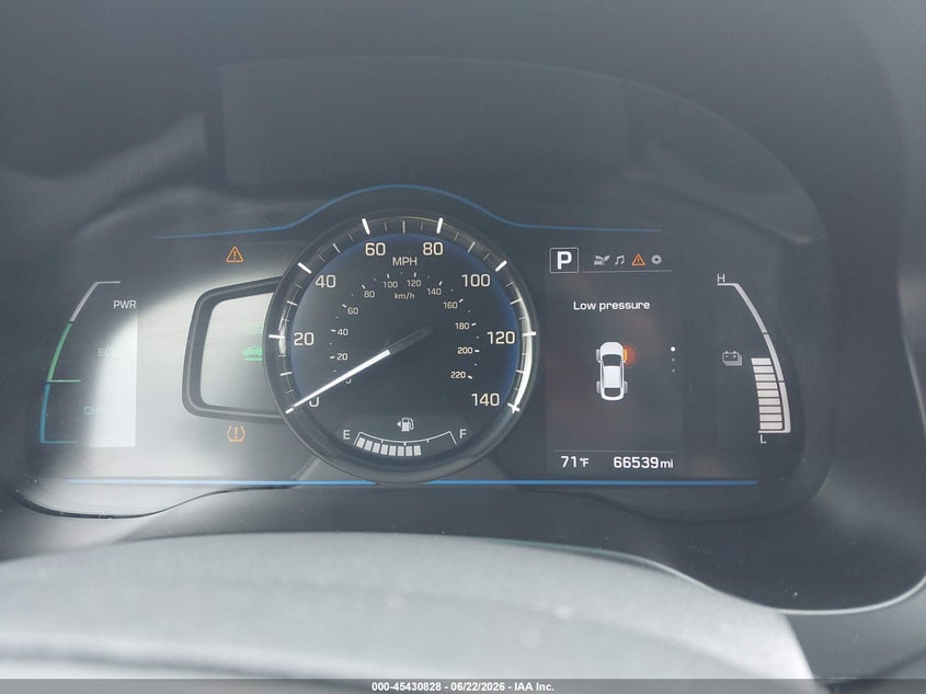 2019 Hyundai Ioniq hybrid VIN KMHC65LC3KU106710 IAAI salvage auction — RIGHT SIDE, Sf97 (Ohio), sold $9,300 on 2026-08-12 (photo 7)