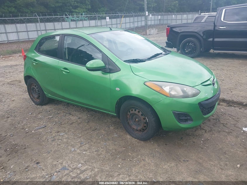 2011 Mazda 2 VIN JM1DE1HY3B0103192 IAAI salvage auction — NORMAL WEAR, Clear (Georgia), sold $475 on 2026-07-09 (photo 1)