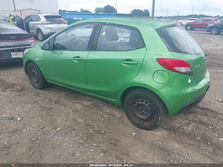 2011 Mazda 2 VIN JM1DE1HY3B0103192 IAAI salvage auction — NORMAL WEAR, Clear (Georgia), sold $475 on 2026-07-09 (photo 3)