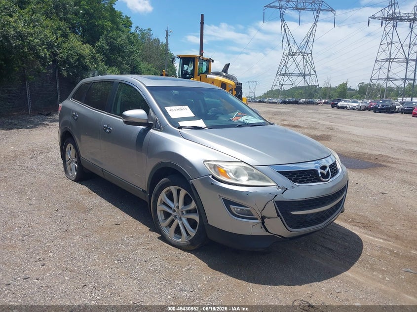 2011 Mazda Cx-9 VIN JM3TB3DV1B0328178 IAAI salvage auction — NORMAL WEAR, Clear (Pennsylvania), sold $275 on 2026-07-10 (photo 1)