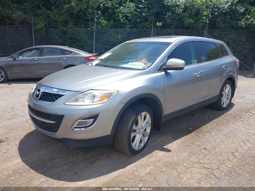 2011 Mazda Cx-9 VIN JM3TB3DV1B0328178 IAAI salvage auction — NORMAL WEAR, Clear (Pennsylvania), sold $275 on 2026-07-10 (photo 2)