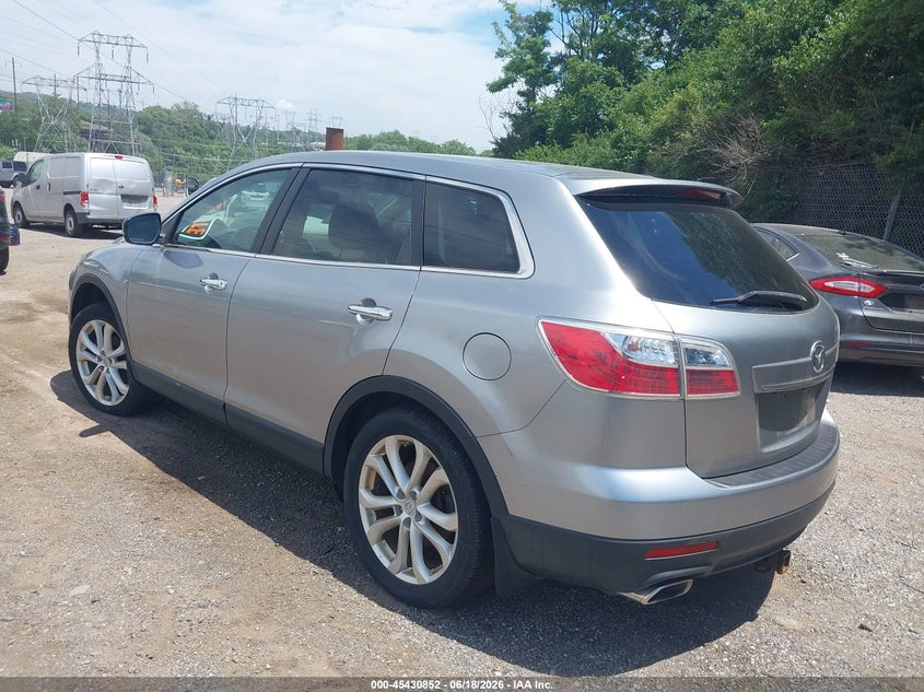 2011 Mazda Cx-9 VIN JM3TB3DV1B0328178 IAAI salvage auction — NORMAL WEAR, Clear (Pennsylvania), sold $275 on 2026-07-10 (photo 3)