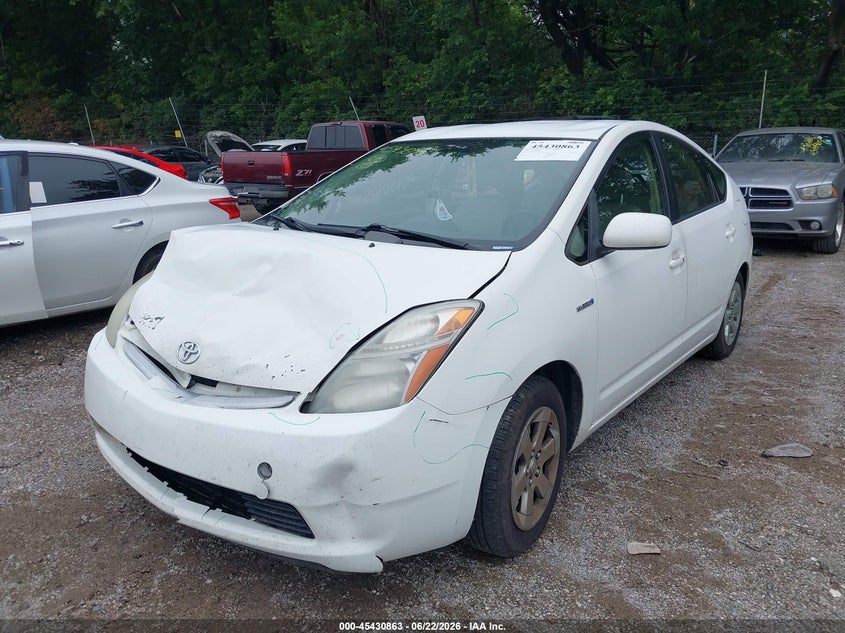 2009 Toyota Prius VIN JTDKB20U393471931 IAAI salvage auction — FRONT END, Clear (Indiana), sold $225 on 2026-07-15 (photo 2)