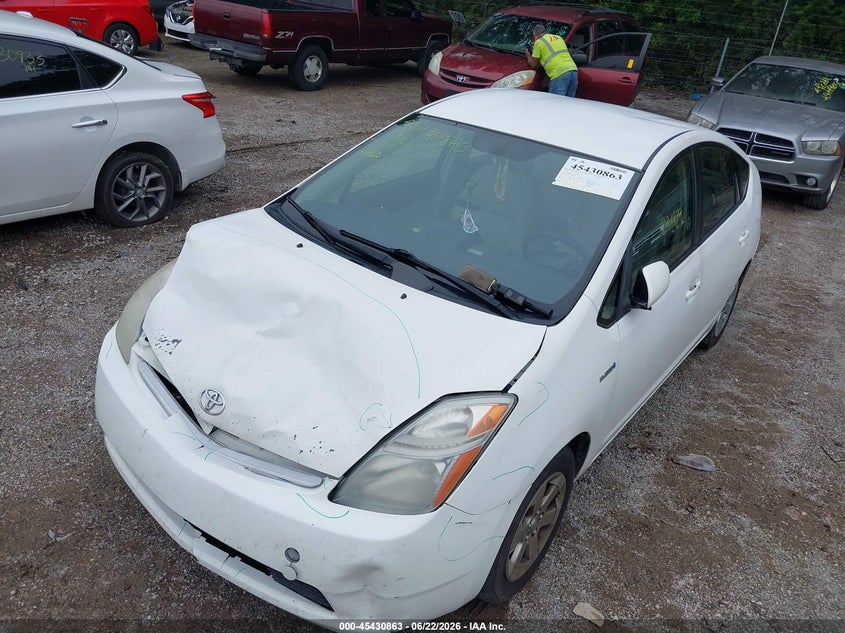 2009 Toyota Prius VIN JTDKB20U393471931 IAAI salvage auction — FRONT END, Clear (Indiana), sold $225 on 2026-07-15 (photo 6)