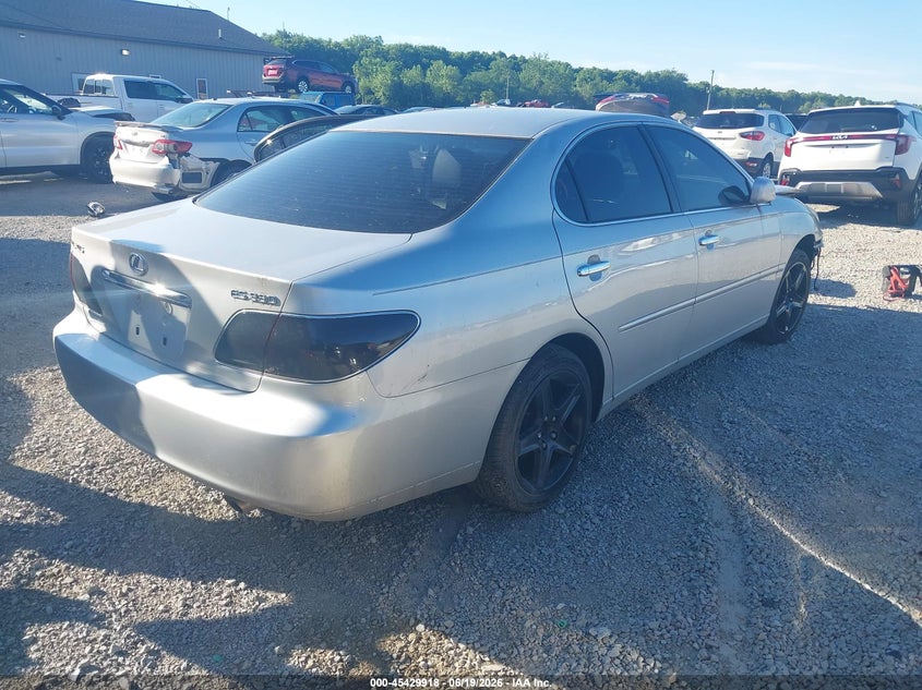 2005 Lexus Es 330 VIN JTHBA30G555101581 IAAI salvage auction — LEFT FRONT, Salvage (Ohio), sold $550 on 2026-07-29 (photo 4)