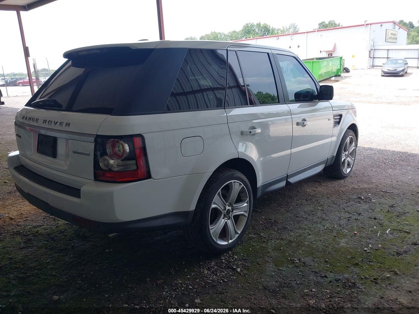2012 Land rover Range rover sport VIN SALSK2D41CA719017 IAAI salvage auction — NORMAL WEAR, Clear (Louisiana), sold $1,000 on 2026-07-06 (photo 4)
