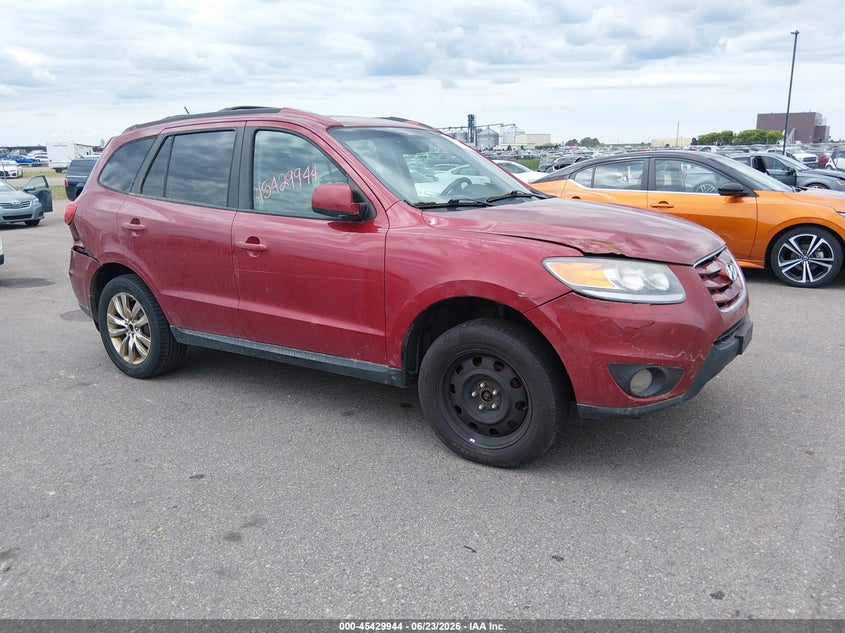 2011 Hyundai Santa fe VIN 5XYZHDAG2BG011596 IAAI salvage auction — FRONT END, Clear (Minnesota), sold $625 on 2026-07-06 (photo 1)