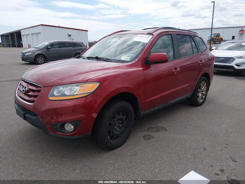 2011 Hyundai Santa fe VIN 5XYZHDAG2BG011596 IAAI salvage auction — FRONT END, Clear (Minnesota), sold $625 on 2026-07-06 (photo 2)