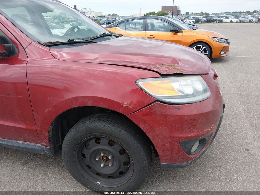2011 Hyundai Santa fe VIN 5XYZHDAG2BG011596 IAAI salvage auction — FRONT END, Clear (Minnesota), sold $625 on 2026-07-06 (photo 6)