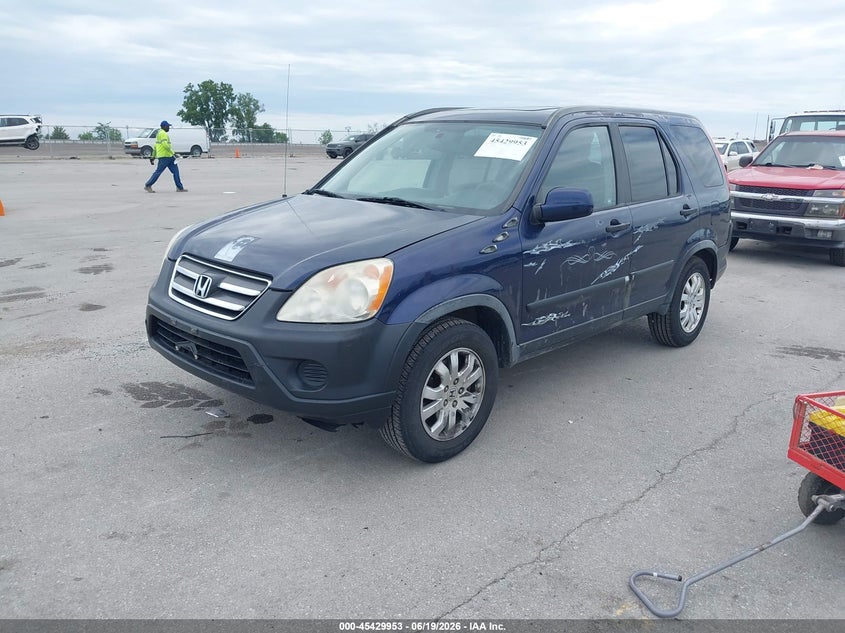 2006 Honda Cr-v VIN JHLRD78806C053497 IAAI salvage auction — HAIL, Regular Certificate (Iowa), sold $1,150 on 2026-07-21 (photo 2)