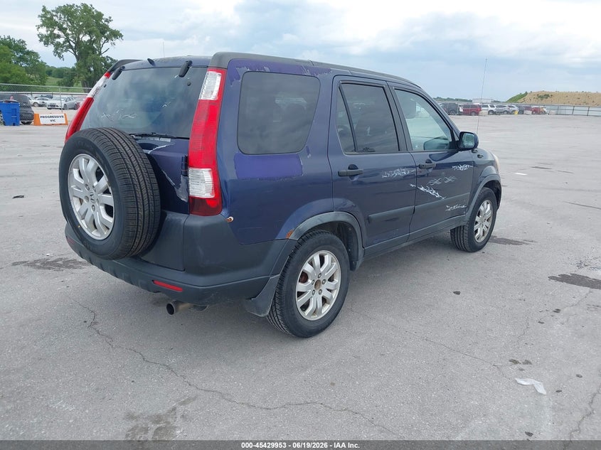2006 Honda Cr-v VIN JHLRD78806C053497 IAAI salvage auction — HAIL, Regular Certificate (Iowa), sold $1,150 on 2026-07-21 (photo 4)